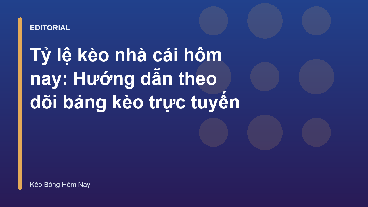 Bảng tỷ lệ kèo nhà cái hôm nay trên màn hình máy tính